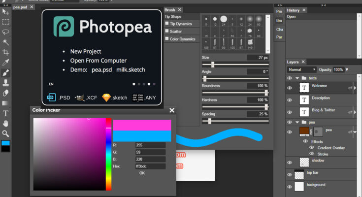 Transform Your Images with Photopea